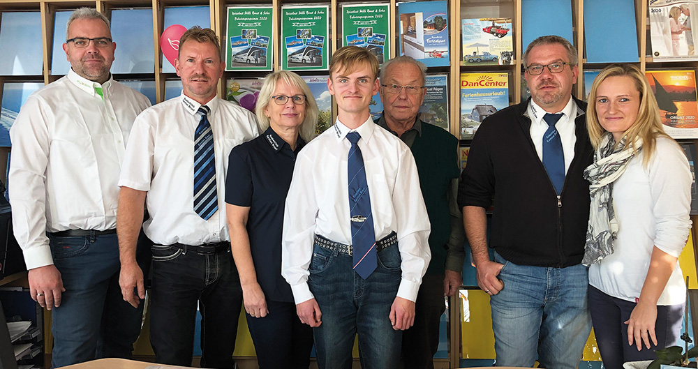 Oliver Schilling, Birgit & Karsten Brust, Thomas Krause, Paul Brust, Marina Fiedler, Willi Brust,